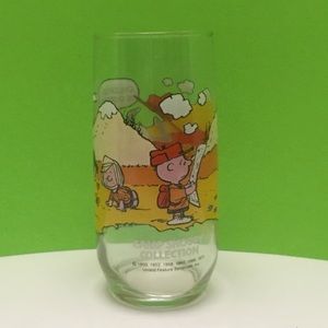 Vintage McDonald’s camp snoopy glass